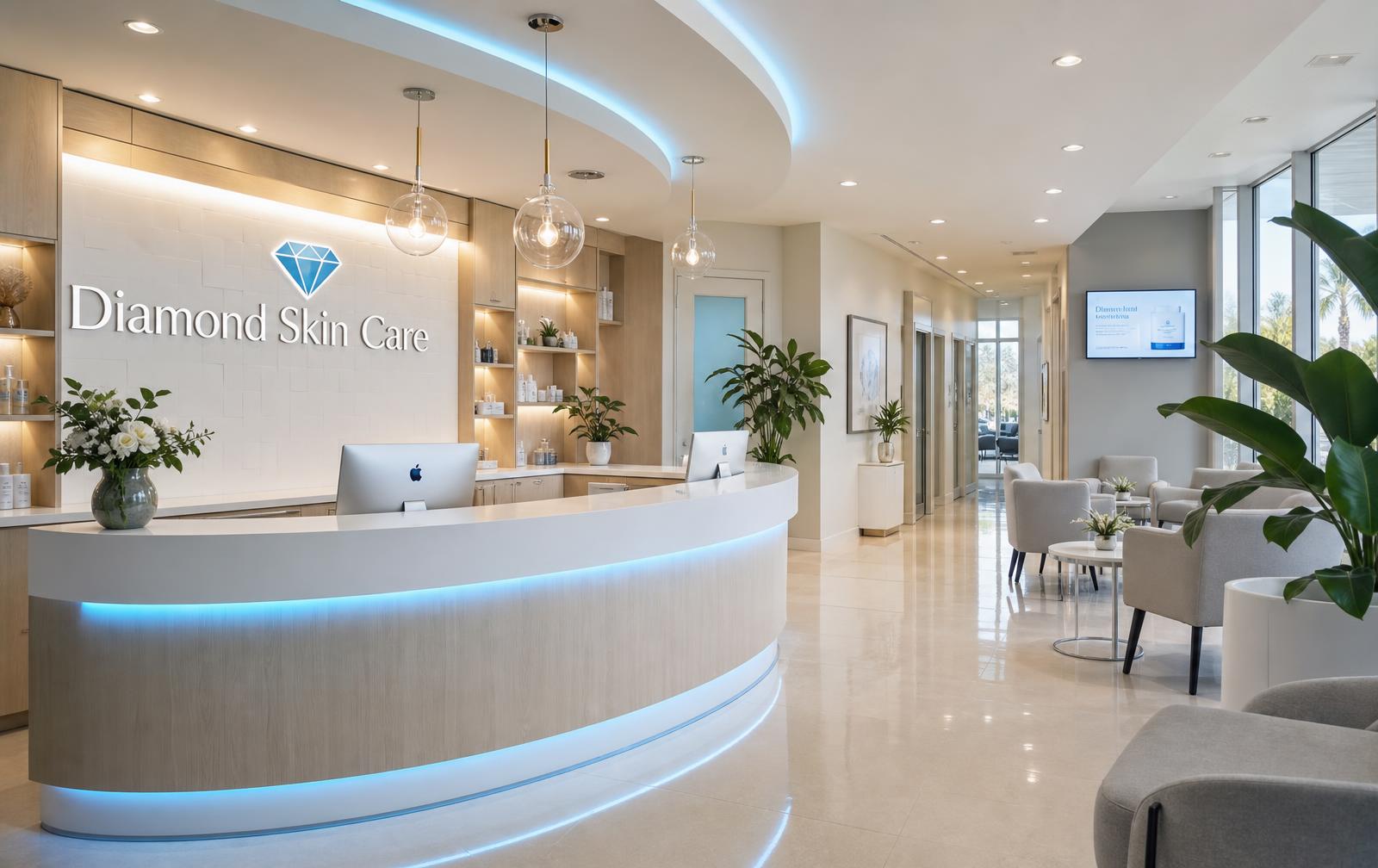 Reception and retail